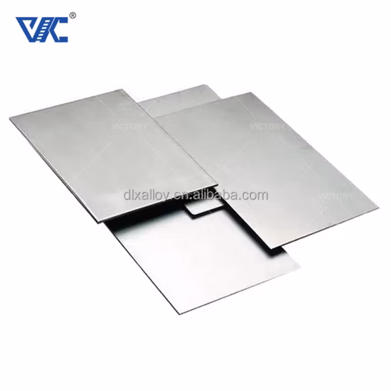 Best Selling Alloy Plate Hot Rolled Nickel Titanium Alloy Sheet 201 205 200 C276 Inconel 625/600/601/718/725/926 Special Nickel-Based Alloy Plate