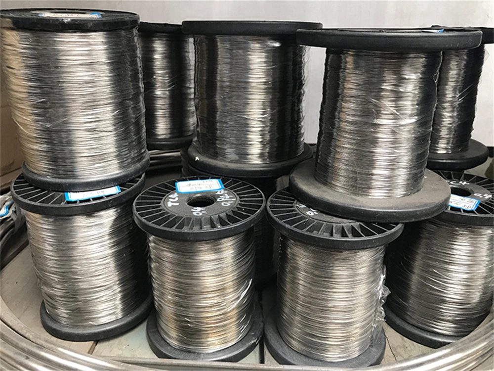 High Quality High Purity 99.99% Gr1 Gr2 Gr5 Gr7 Welding Clad Copper Pure Titanium Wire Ti Wire