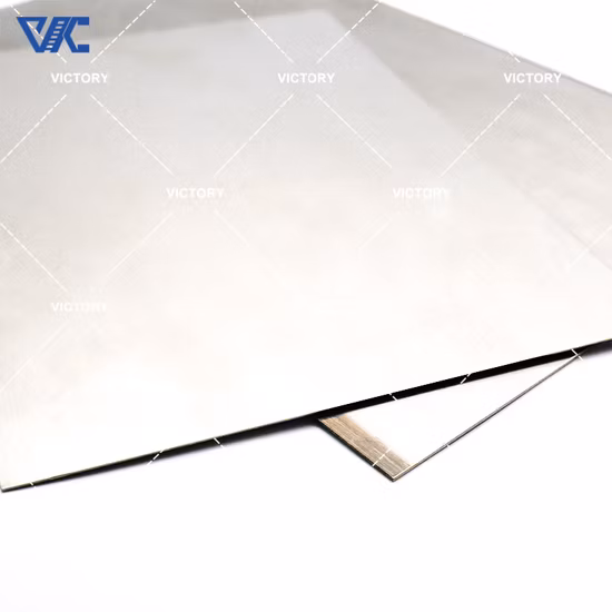 Best Selling Alloy Plate Hot Rolled Nickel Titanium Alloy Sheet 201 205 200 C276 Inconel 625/600/601/718/725/926 Special Nickel-Based Alloy Plate